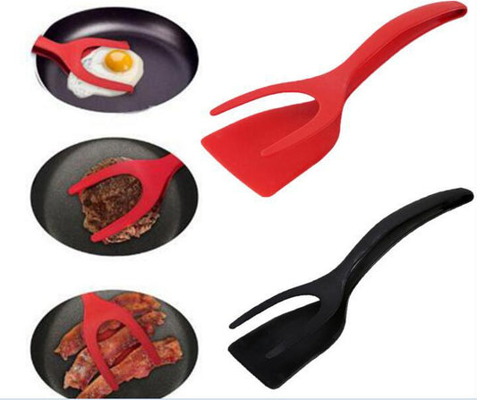 Two-in-one Pancake Flip Omelet Tongs