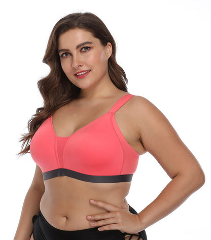 No steel collar underwear bra