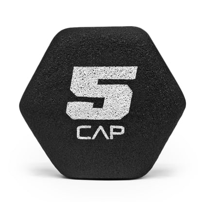 CAPHAUS Color Neoprene Dumbbells, Hand Weights with Non-Slip Grip & Hexagon Shape, Strength Training Free Weights for Women & Men - Sold in Pairs