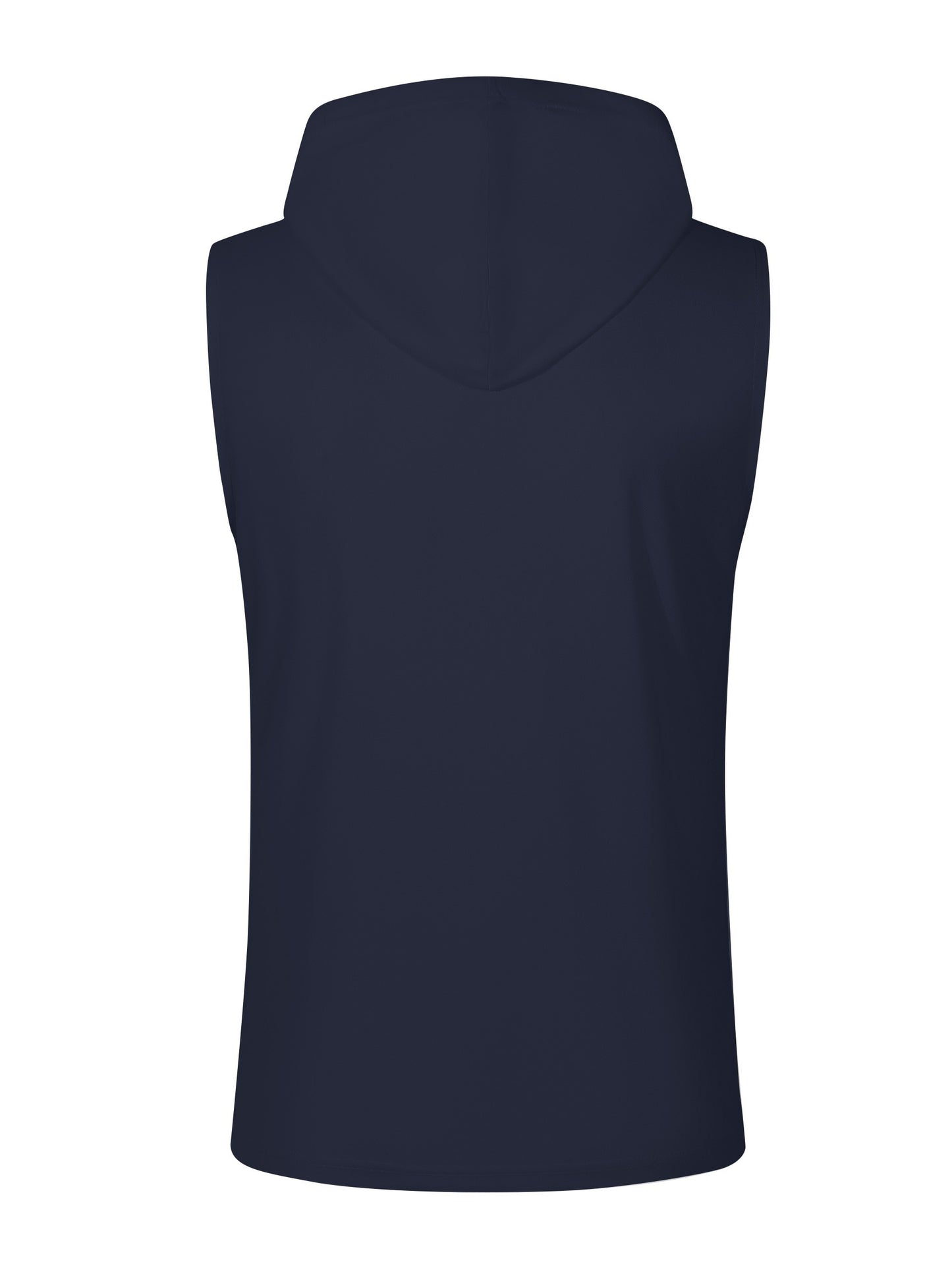 Men's Summer Sleeveless Hoodie - Breathable, Lightweight Athletic Tank Top with Button Detail, Casual Sportswear