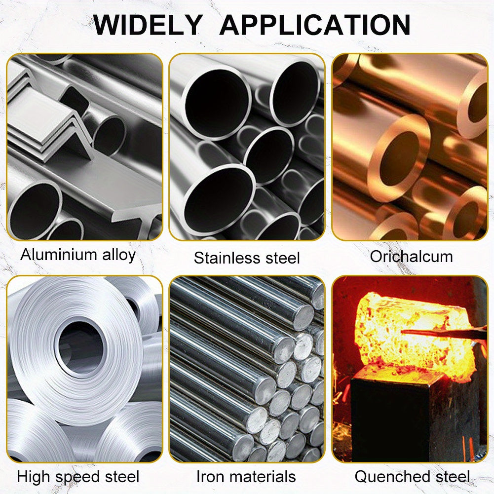 Woodworking Bearing Steel 135 Degree Tip Angle 1.5-10mm Twisted Drill Bit Set