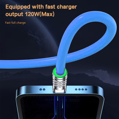 1pc Vibrant 3-in-1 Fast Charging USB Cable - Portable, Colorful, and Durable Data Cable for Android Phones with Quick Charging Capability