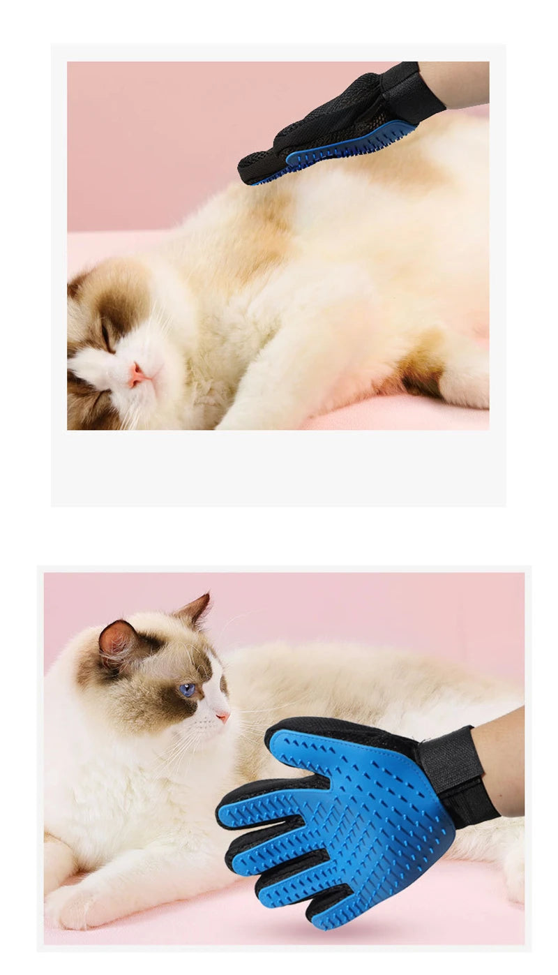 Pet Glove Cat Grooming   Hair Deshedding Brush s Dog Comb for s Bath  Remover Clean Massage  For Animal