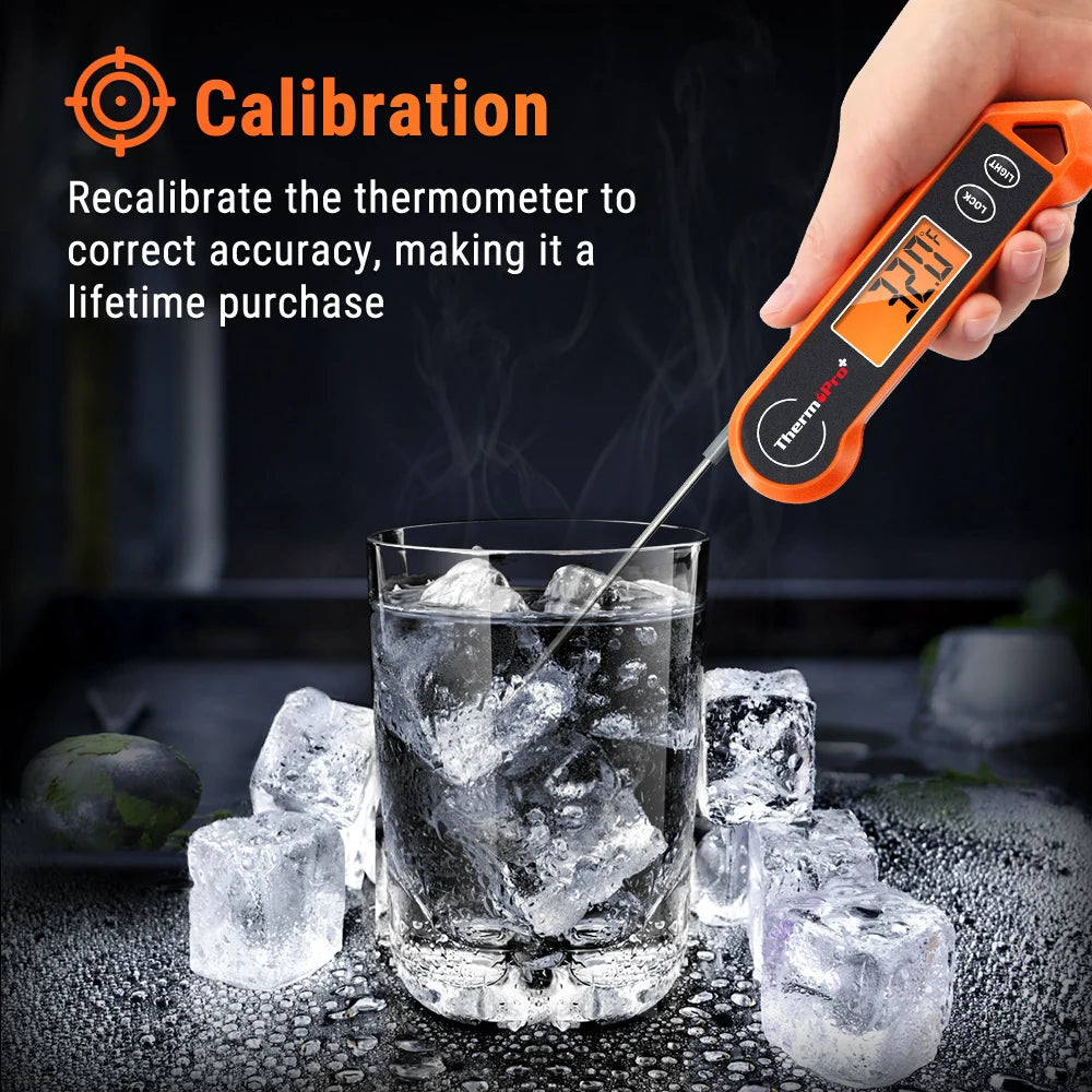 ThermoPro TP19H Fast Reading Waterproof Meat Thermometer Digital BBQ Thermometer With Backlight