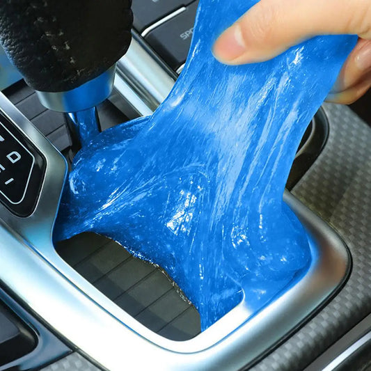 4-colours Car Cleaning Gel Reusable Keyboard Cleaner Vent Cleaner Slime Dust Dirt Removal Multiuse Air Gel Automobile Tool D3B4