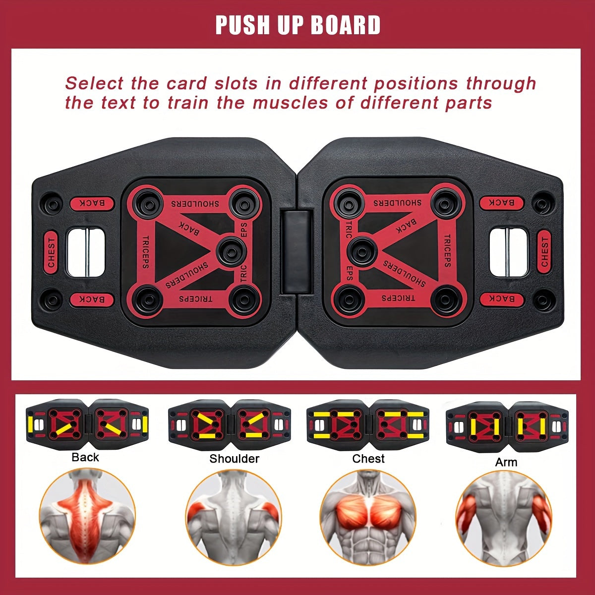 17 Fitness Accessories 9 In 1 Push Up Board Set - Portable Home Gym Exercise Equipment With Resistance Bands And Pilates Bar For Strength Training Abs Shoulders Back Butt