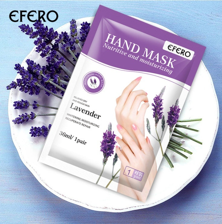 Lavender Hand Mask Gloves Horny Hand Mask Cross-Border