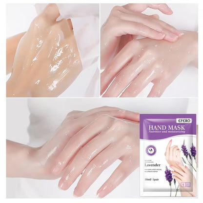 Lavender Hand Mask Gloves Horny Hand Mask Cross-Border